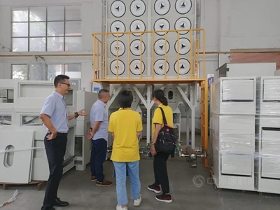 廣涂協(xié)副秘書長陳麗霞走訪廣州普華環(huán)保設(shè)備